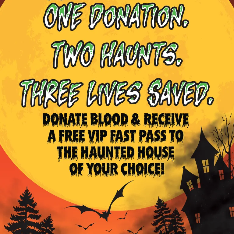 One Donation, Two Haunts, Three Lives Saved